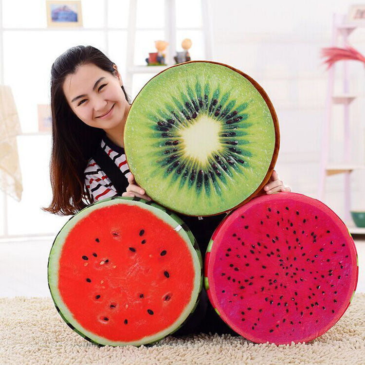Almohada de Peluche Fruta 3D