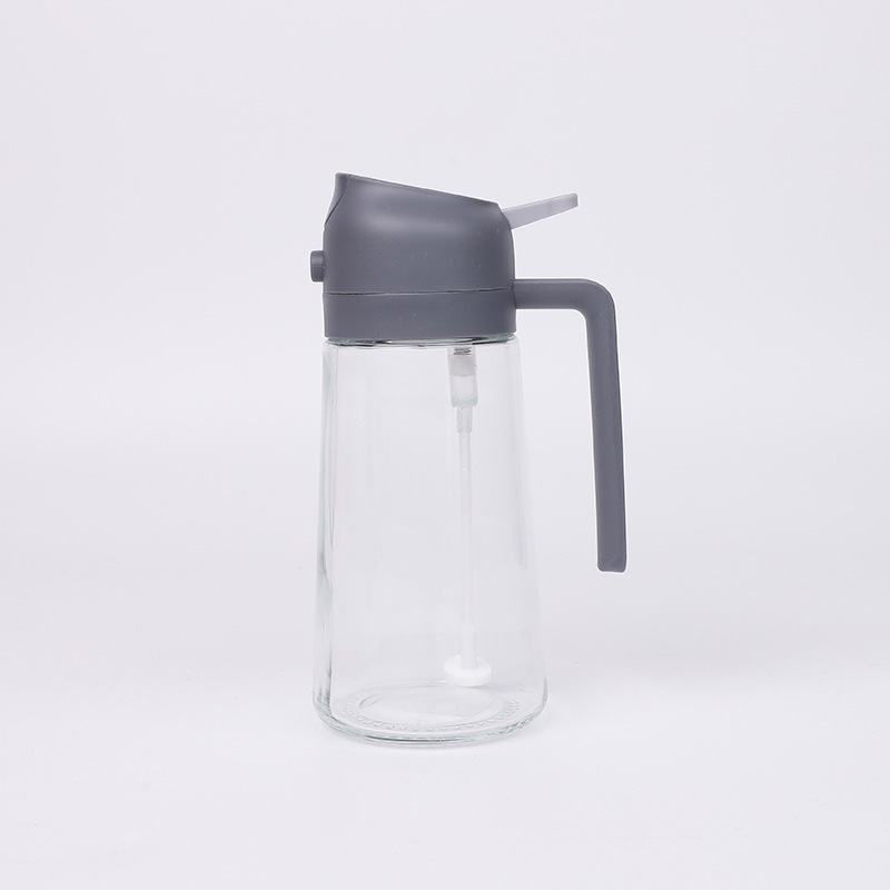 Botella Dispensadora de Aceite de Oliva 2 en 1 para Cocina, Pulverizador para Cocinar
