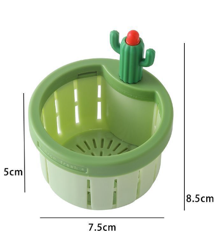 Colador de Fregadero con Diseño de Cactus
