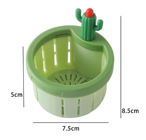 Colador de Fregadero con Diseño de Cactus