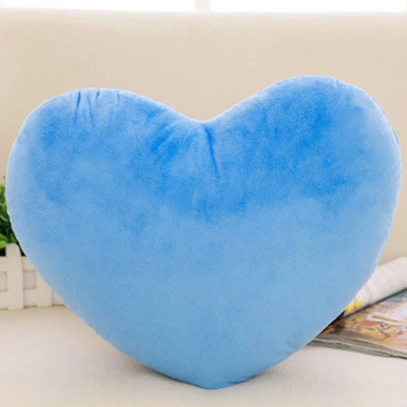Almohada de Peluche en Forma de Corazón