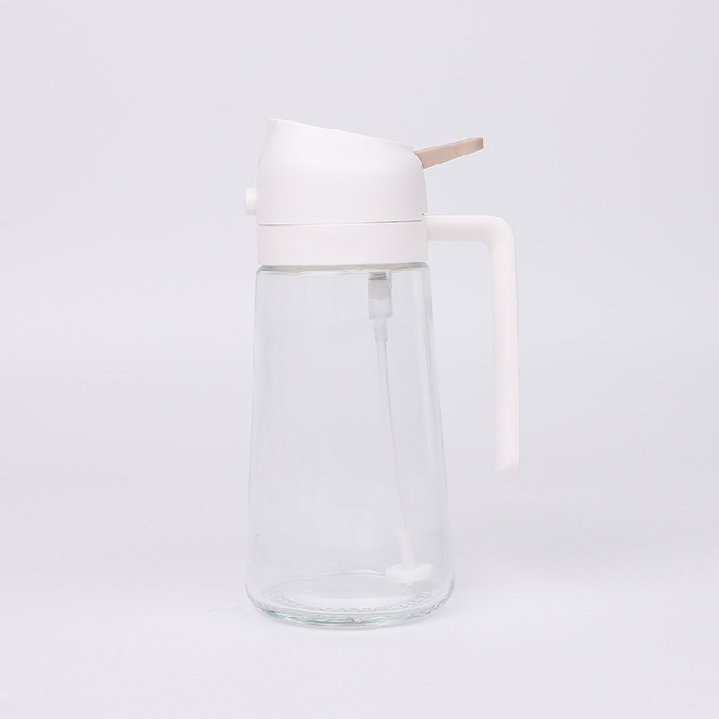 Botella Dispensadora de Aceite de Oliva 2 en 1 para Cocina, Pulverizador para Cocinar