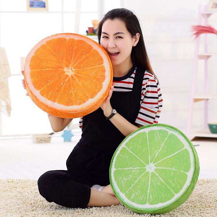 Almohada de Peluche Fruta 3D