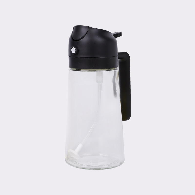 Botella Dispensadora de Aceite de Oliva 2 en 1 para Cocina, Pulverizador para Cocinar